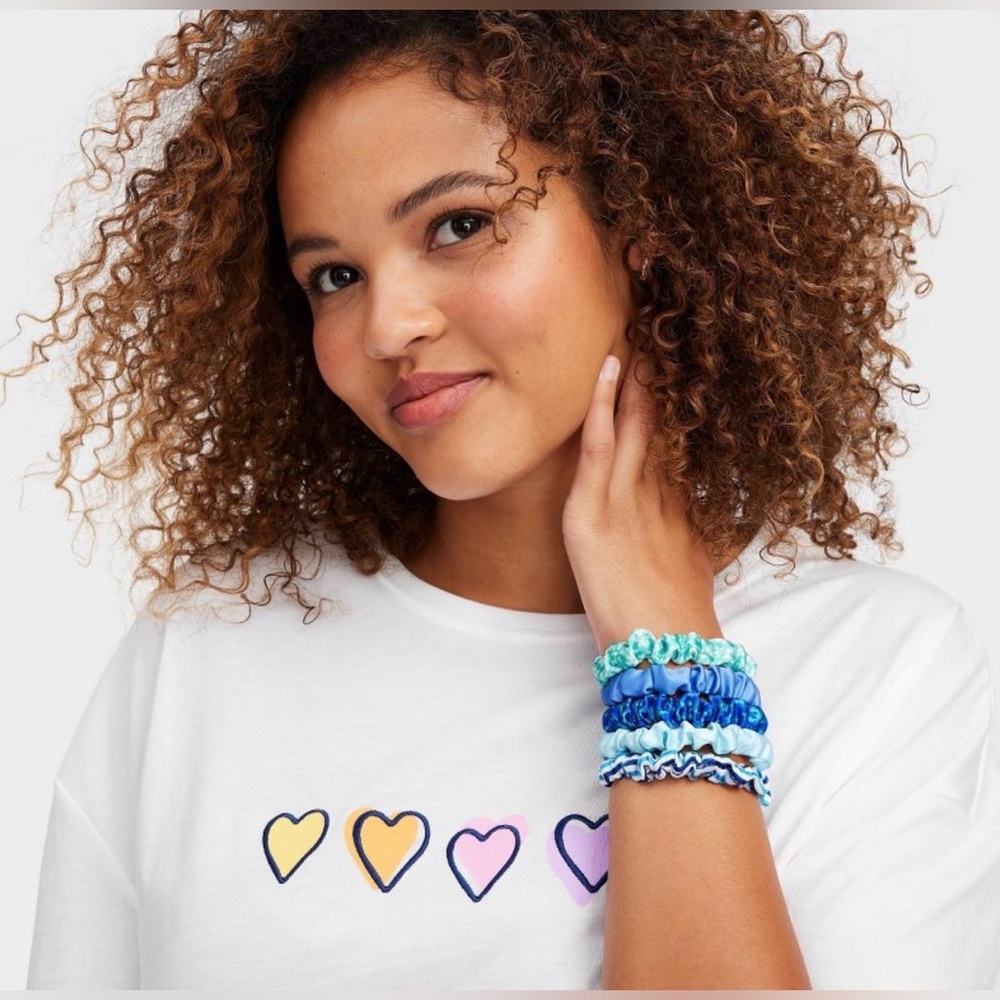 Roller Rabbit x Target Hair Binders 5pk Blue Multi NEW - Picture 2 of 5